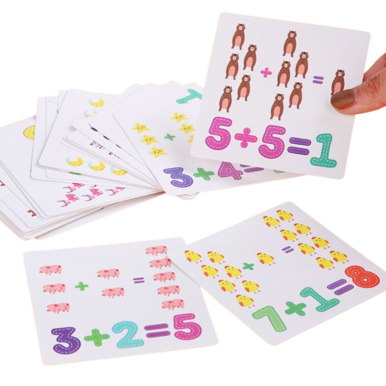 Juego para clasificar, aprender conteo y operaciones básicas