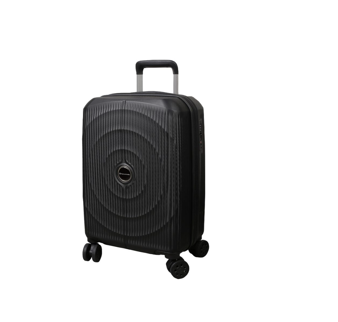 Maleta Negra Rígida 55cm Carry On Francesco Ferellino