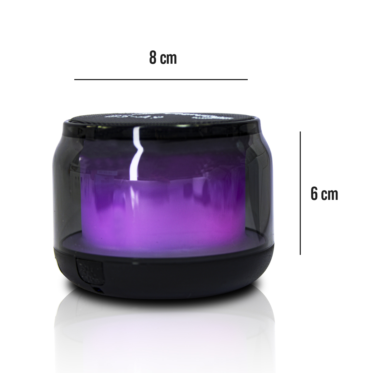 Mini Bocina Bluetooth Ridgeway Bs-a9 Con Luz Led Rgb