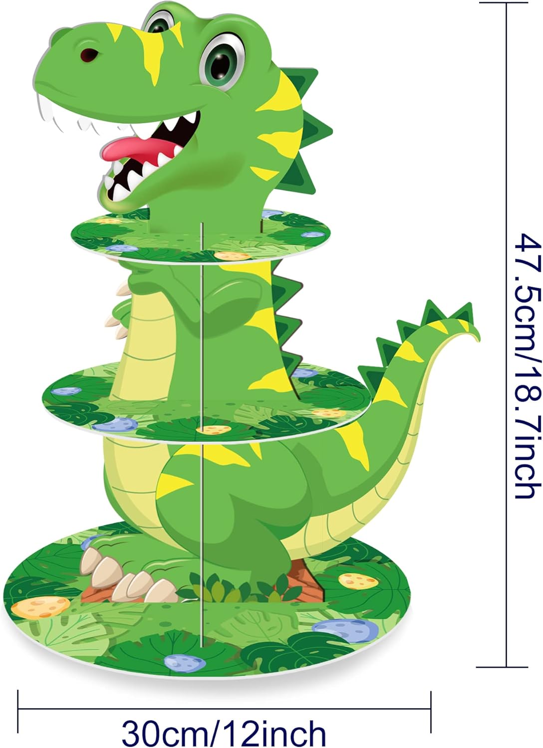 Soporte Base Dinosaurio Para Candy Bar Mesa De Dulces