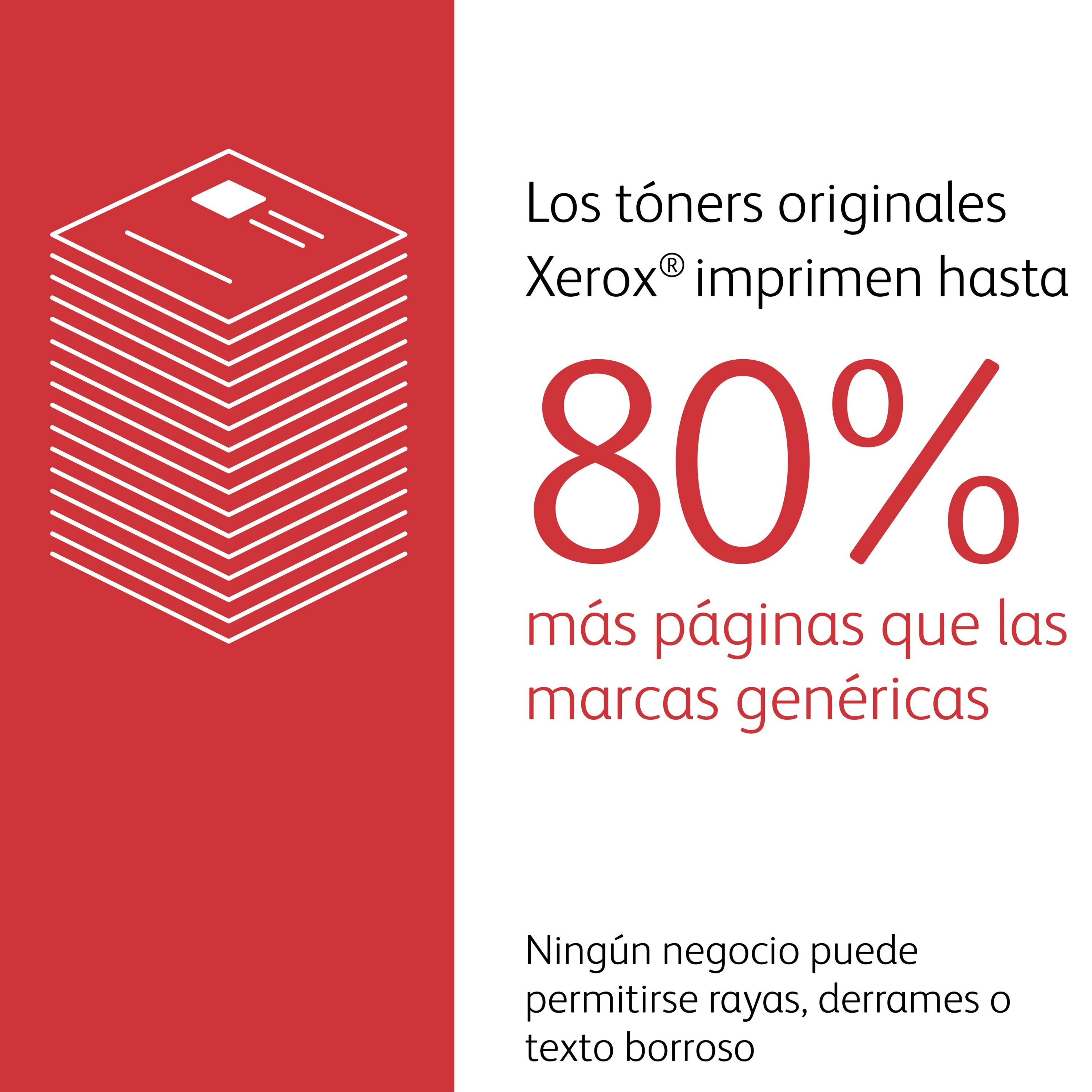 Cartucho Toner Extra Alta Capacidad 46.7K Xerox® VersaLink® B600 / B610 / B605 / B615 / Tóner Xerox 106R03945 Negro para Versalink B600/B605/B610/B615 (46 700 Páginas).