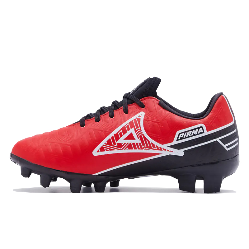 Pirma Tenis Tachones 3046 Futbol Unisex Negro Rojo 