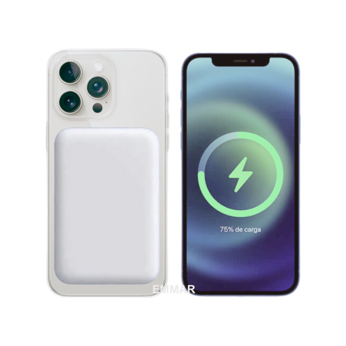 Cargador Magnético MagSafe Battery Pack incluye Cable Lightning Compatible con iPhone 