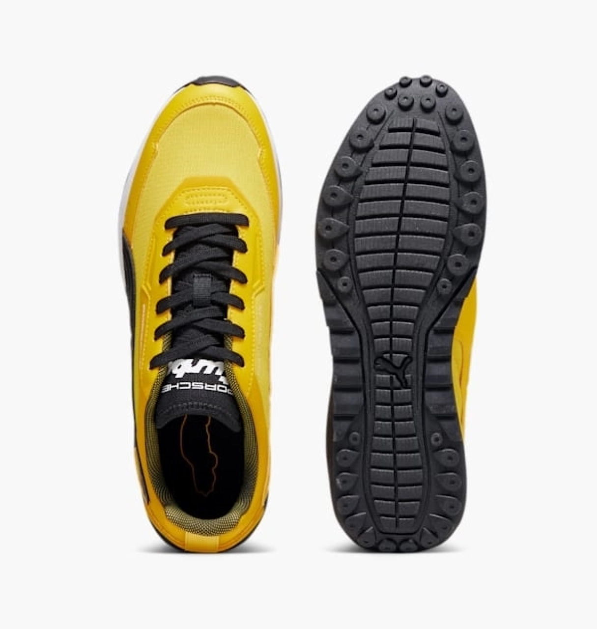 Tenis Puma Porsche Speedfusion Amarillo Negro De Caballero Original