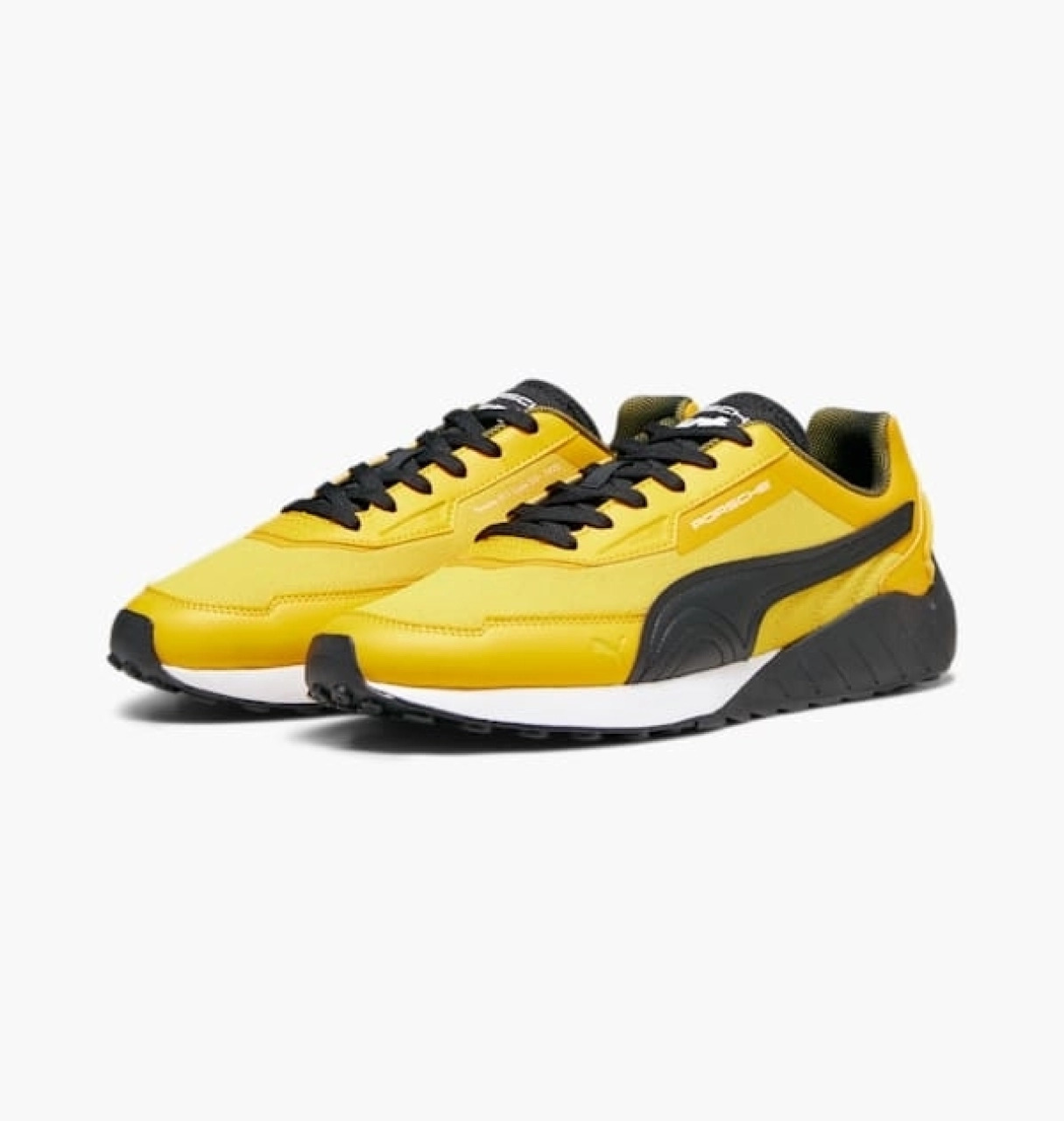 Tenis Puma Porsche Speedfusion Amarillo Negro De Caballero Original