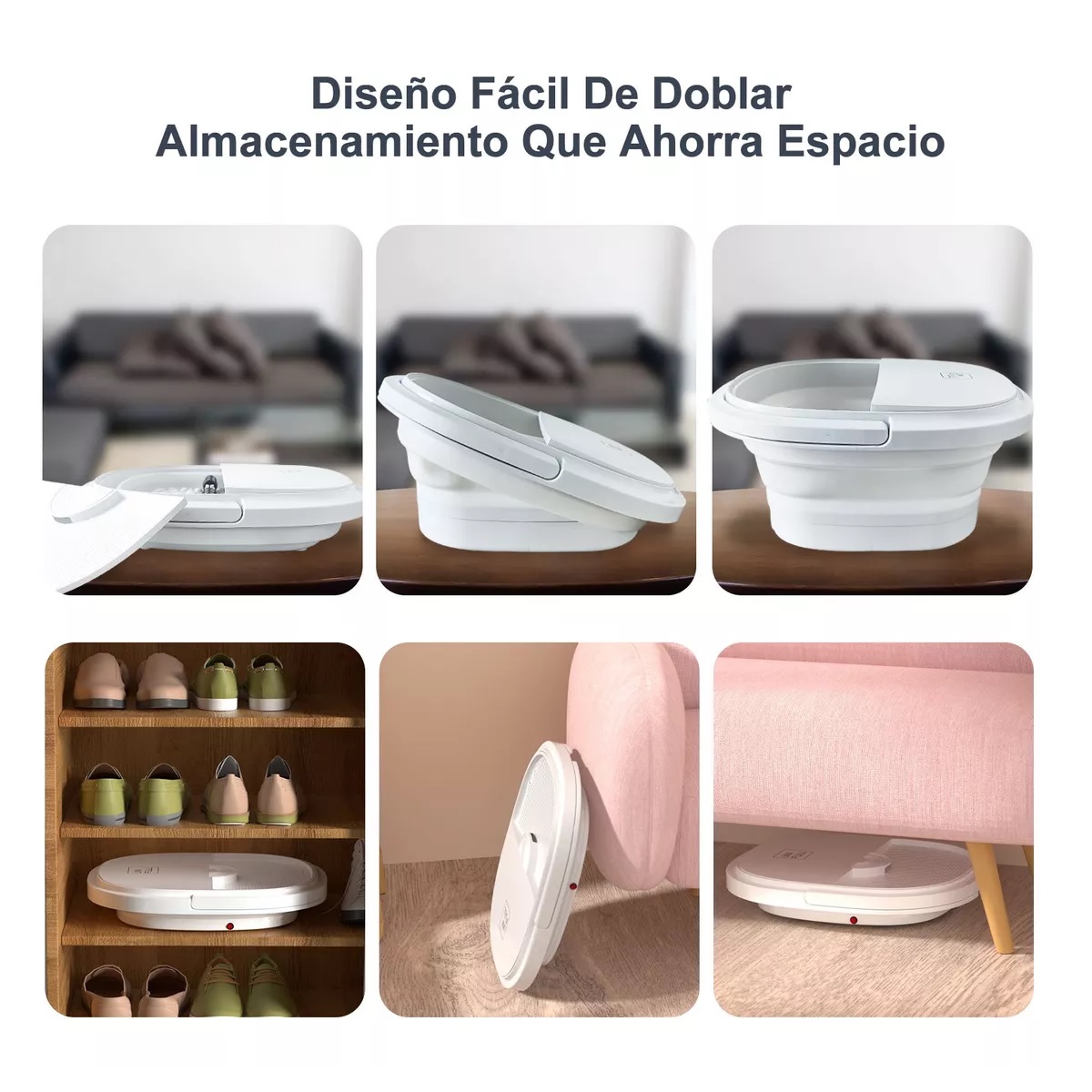 Spa Para Pedicura Tina De Pies Masajeador Con Burbujas