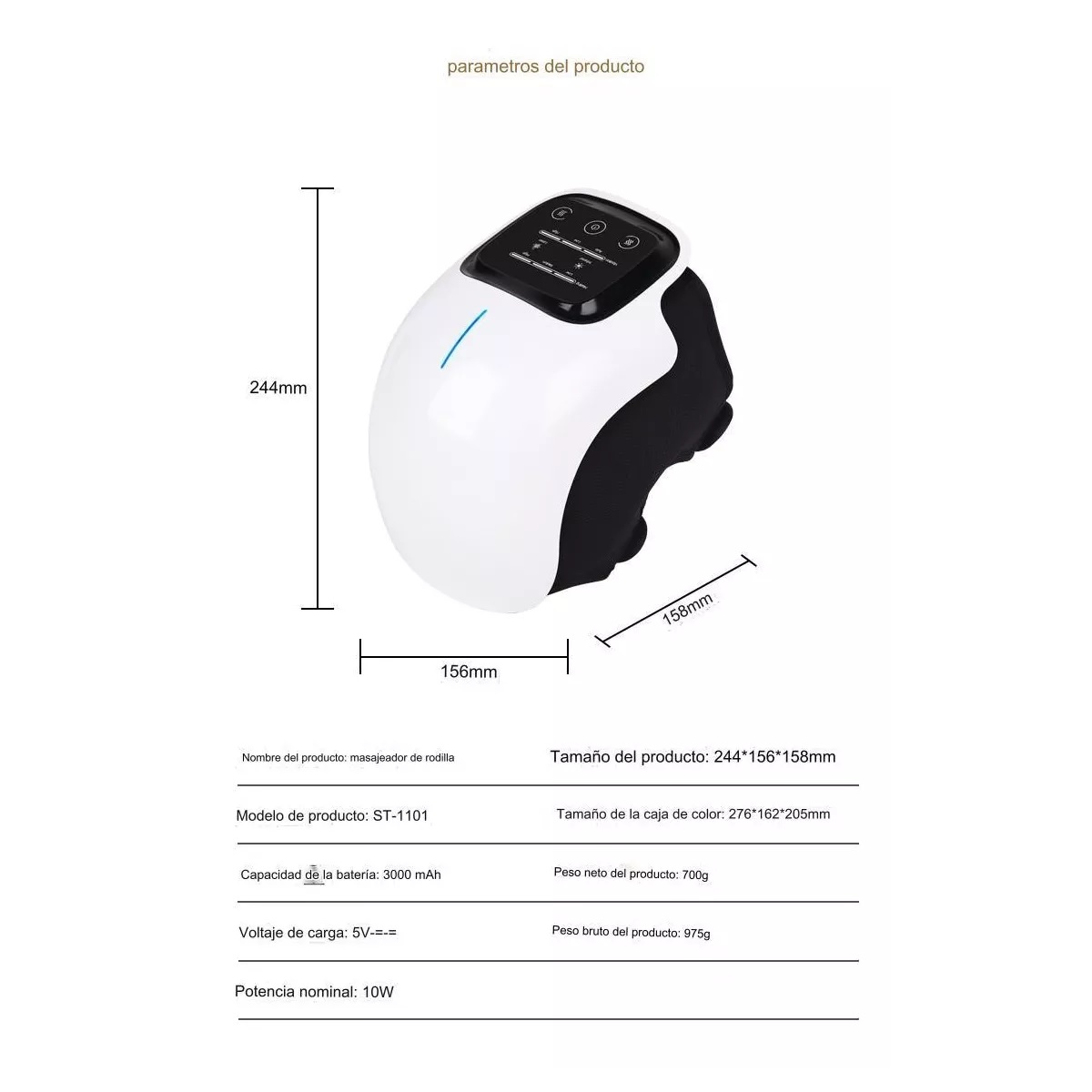 Masajeador De Rodilla Fisioterapia Masajeadores Electricos