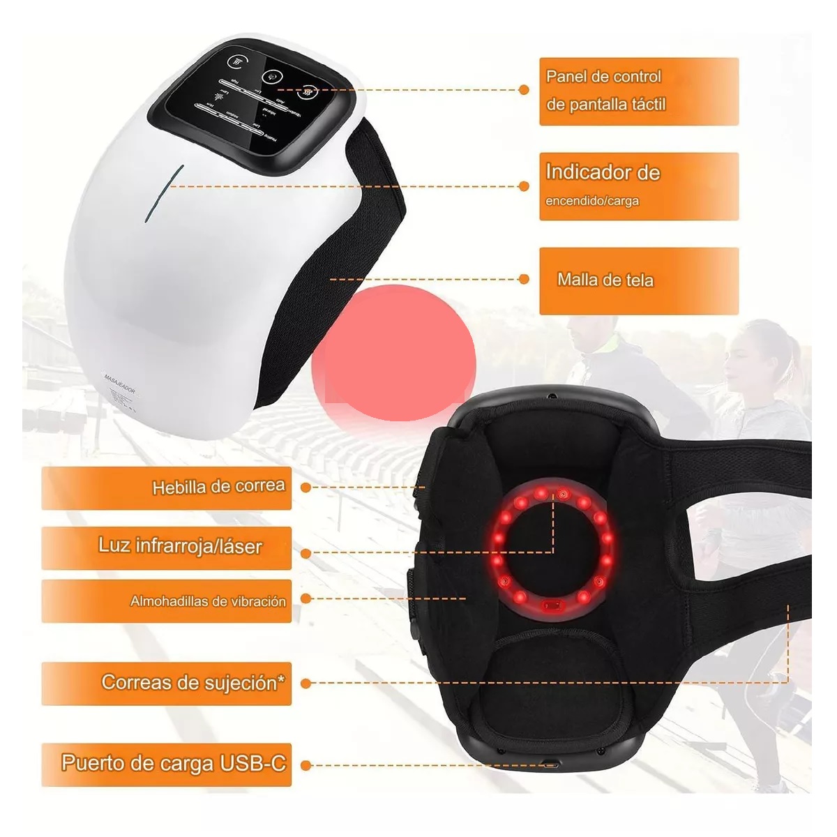 Masajeador De Rodilla Fisioterapia Masajeadores Electricos