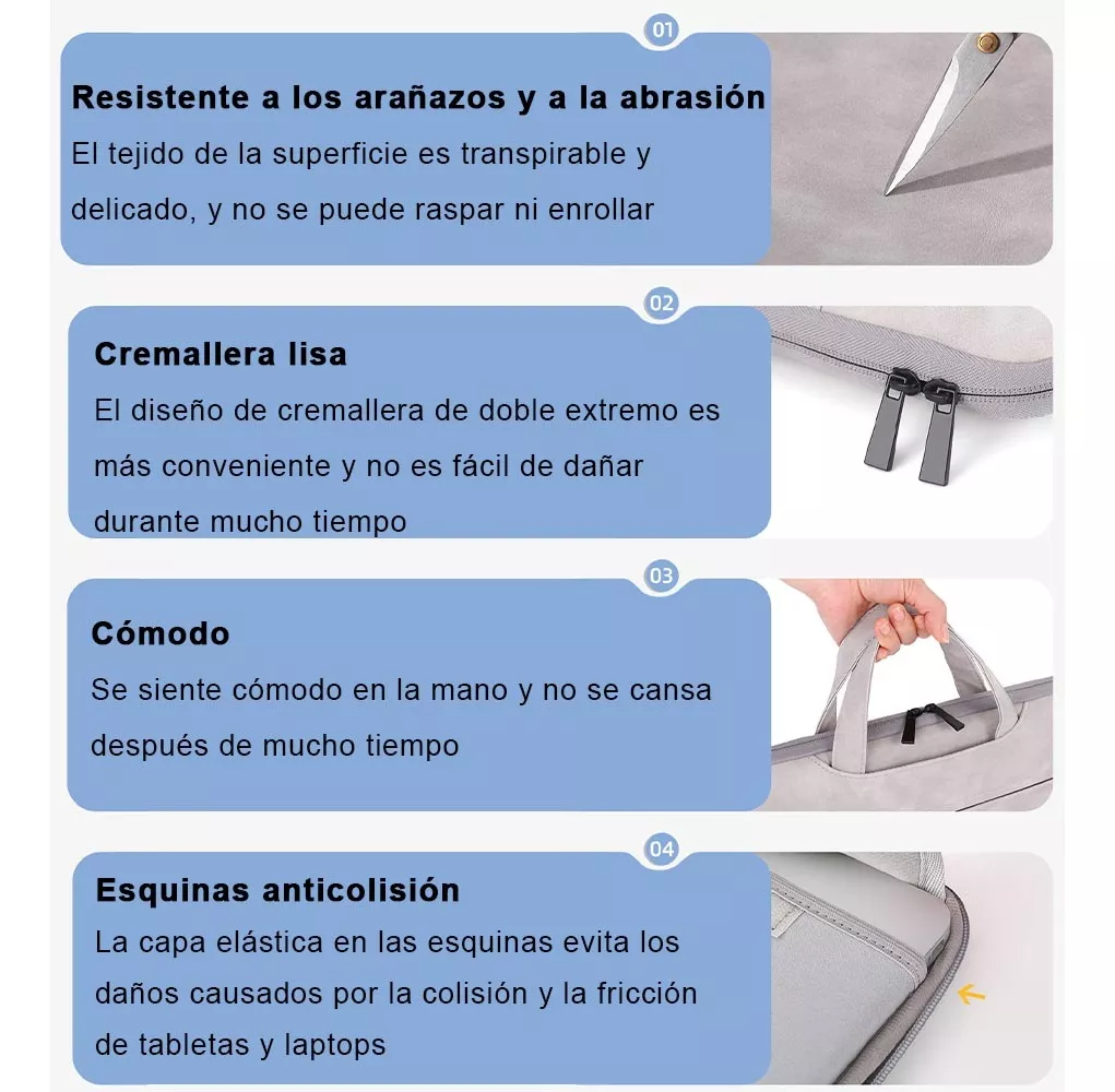 Funda Para Laptop Maletín Protector Impermeable 15.6 Pulgada