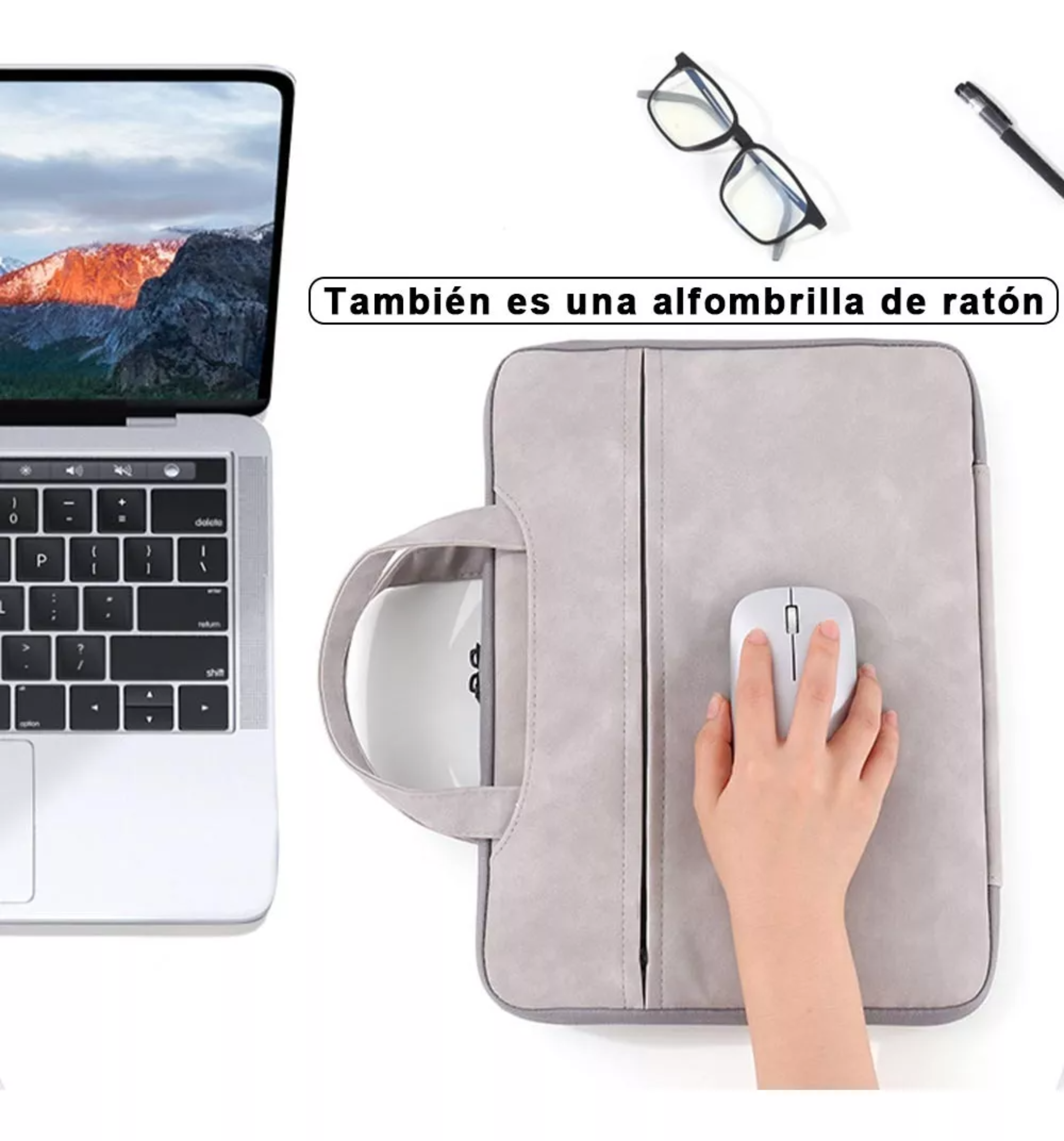 Funda Para Laptop Maletín Protector Impermeable 15.6 Pulgada