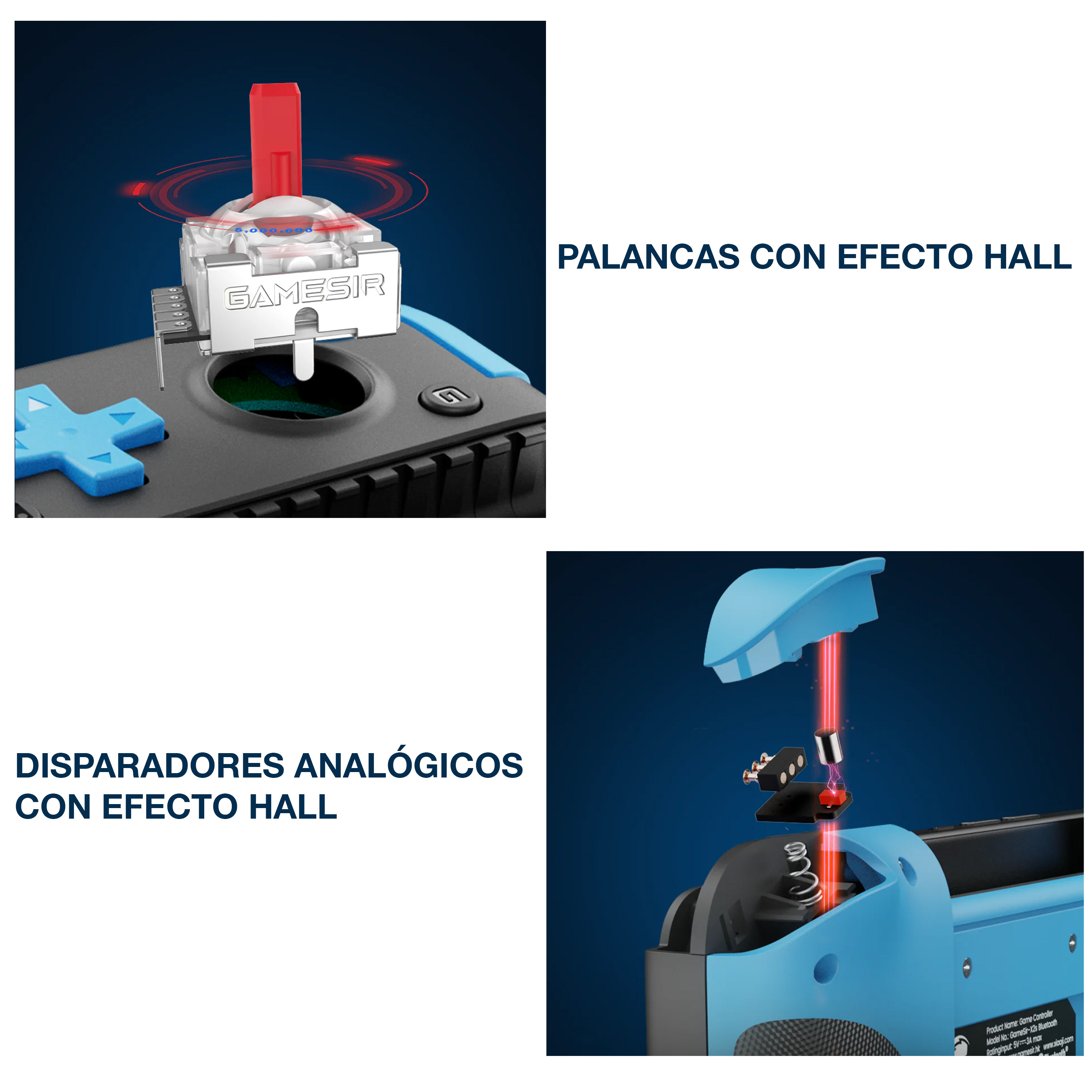 Control Inalámbrico Xbox Joystick Gamepad Mando Gamesir X2 Bluetooth