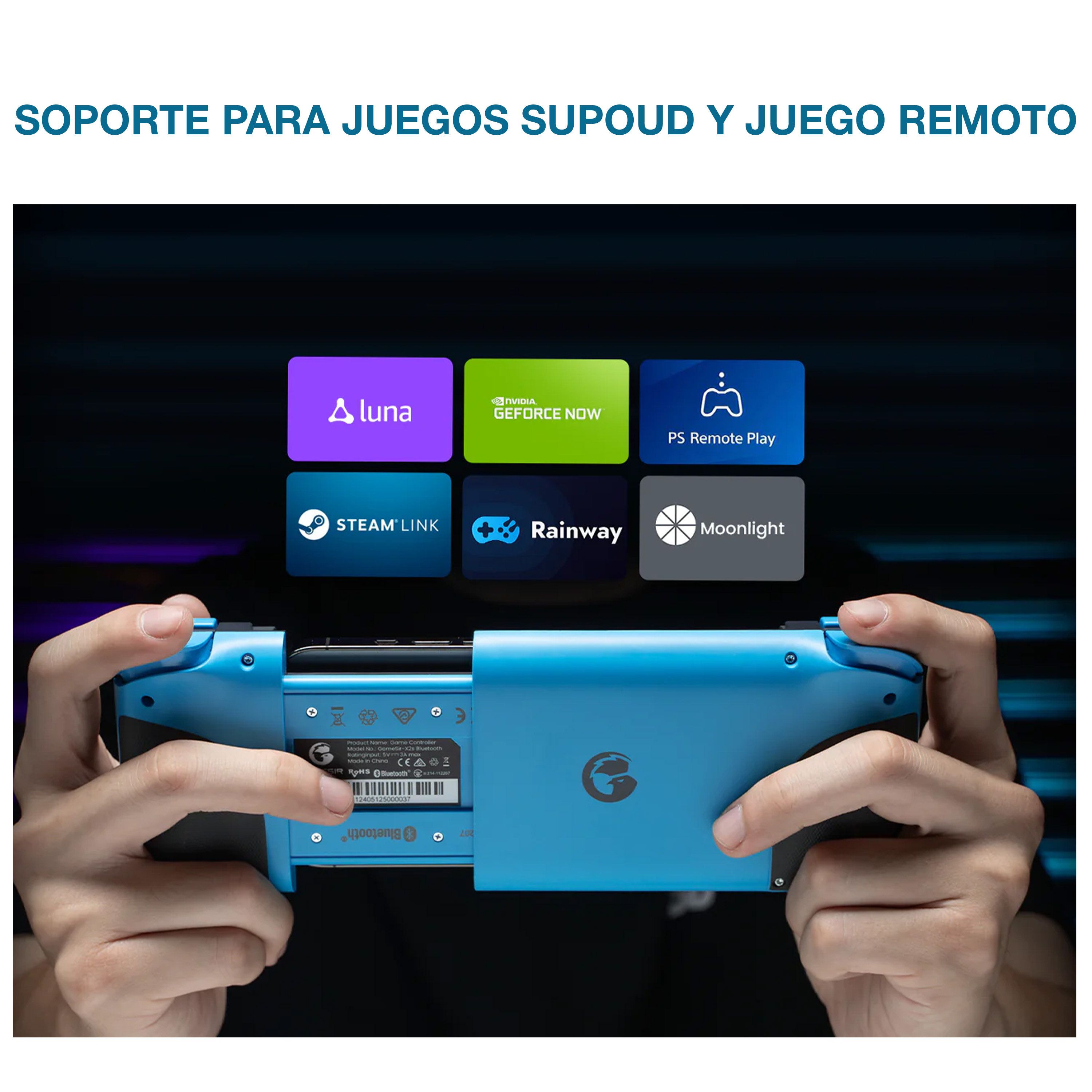 Control Inalámbrico Xbox Joystick Gamepad Mando Gamesir X2 Bluetooth
