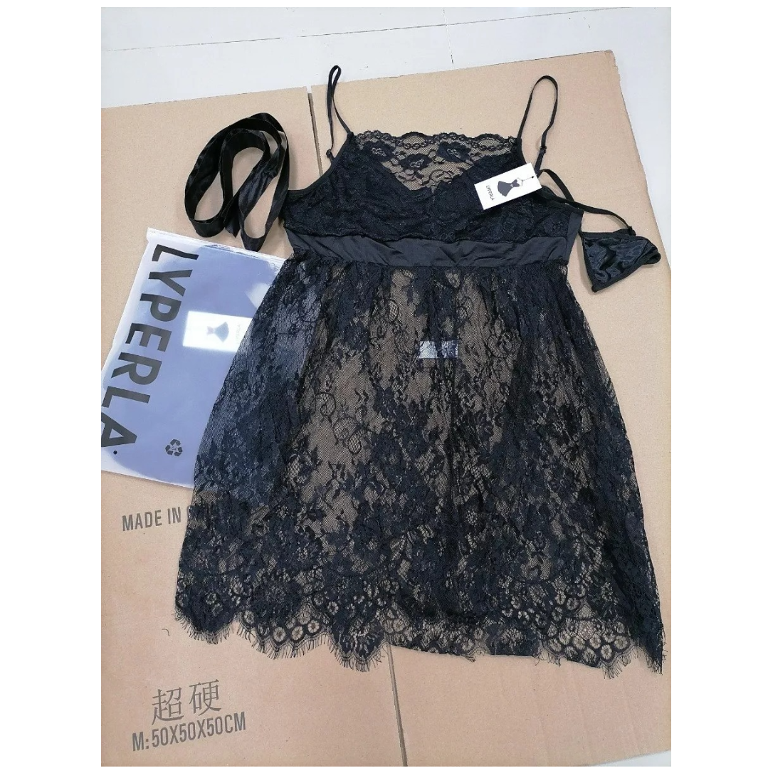 Lencería Camisón De Encaje De Talla Plus Ropa Interior
