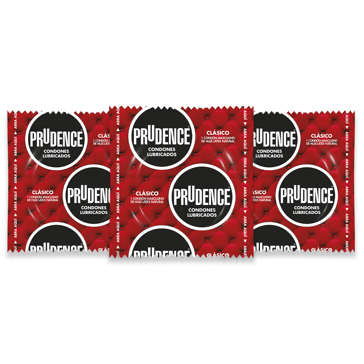 Condones Prudence Clásico Lubricados, Vitrolero Con 100