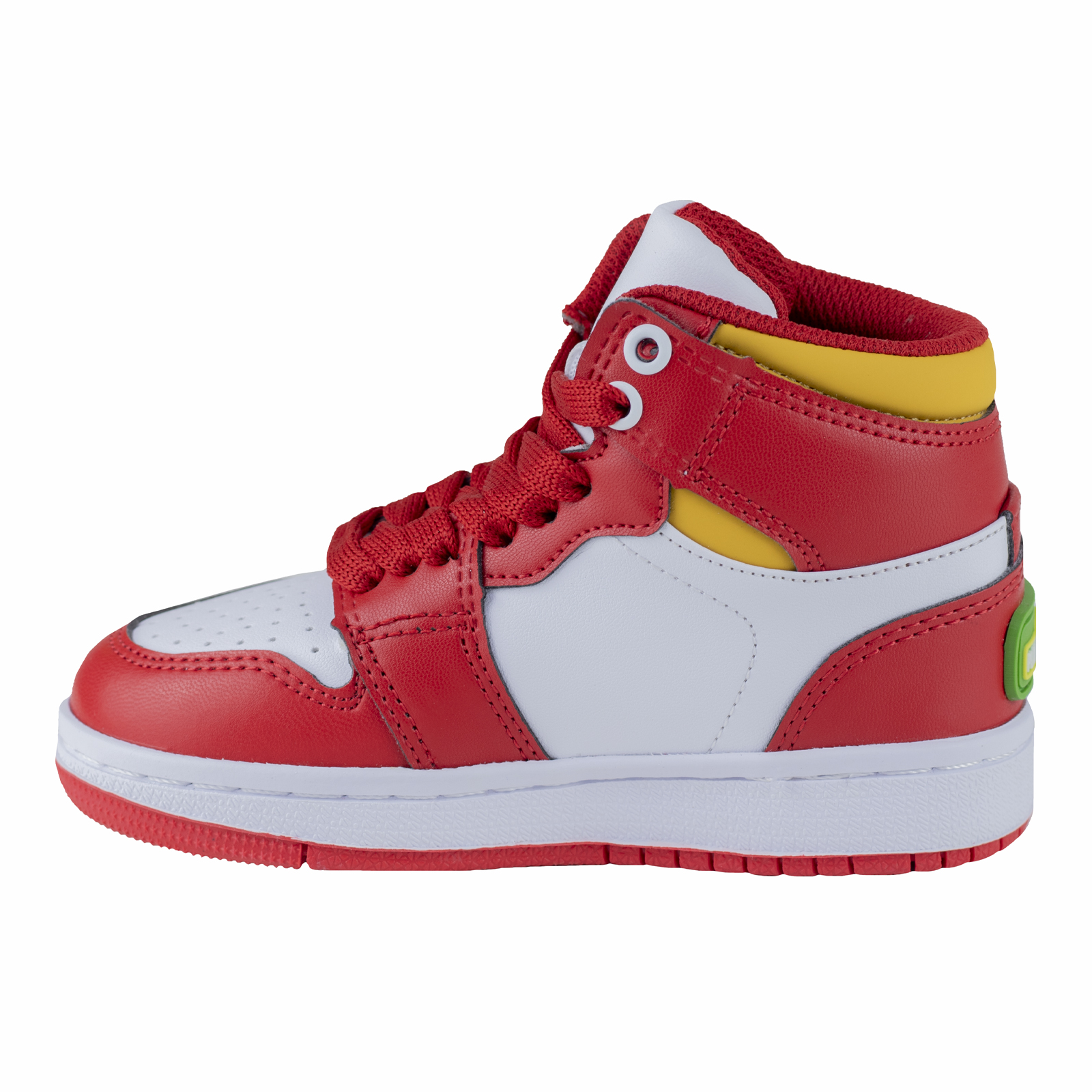 Tenis Urbano Tipo Bota Niño Plaza Sesamo Elmo Karsten 41503-1b Rojo
