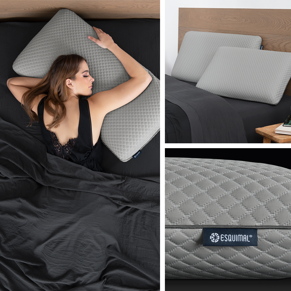 Almohada Graffeno de Memory Foam con Funda King Size Hipoalergénica ...