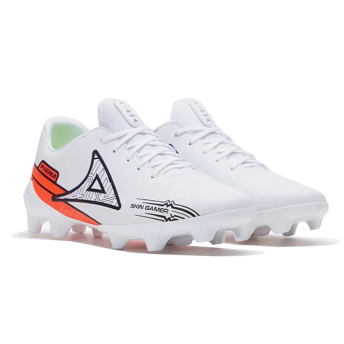 Pirma Tenis Tachones 3046 Futbol Taquetes Hombre Blanco Rojo