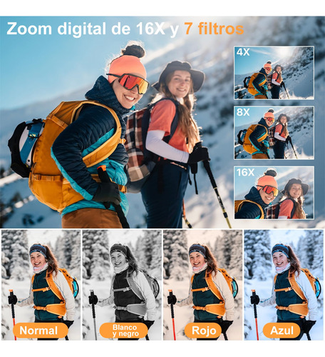 Cámara Digital Ourlife R10a 4k 48mp Audio Principiante