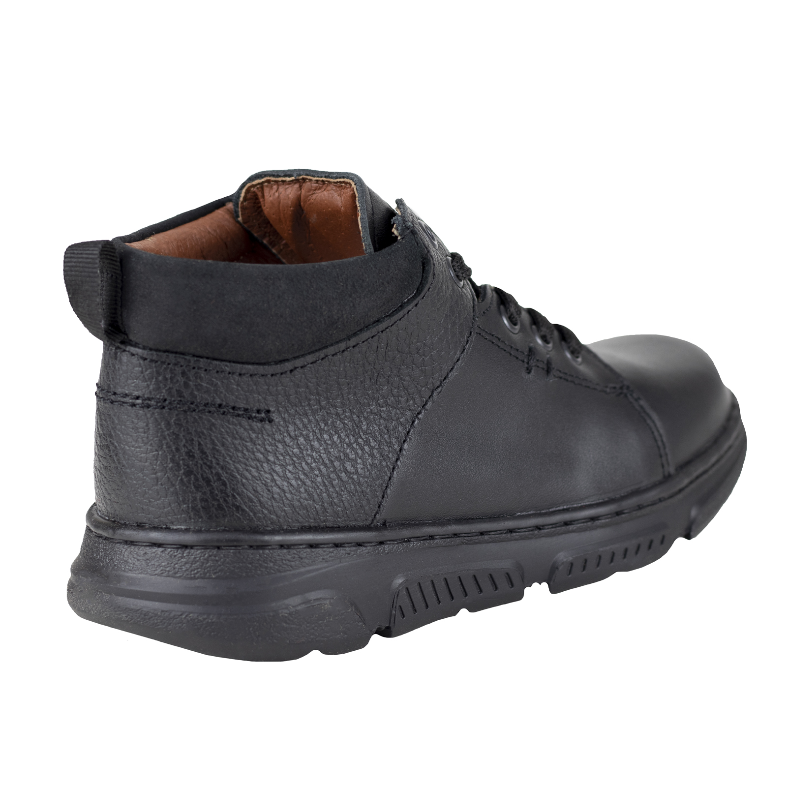 Bota Para Niño Dogi Confor E6326 Italiana Negro Piel 15-17.5