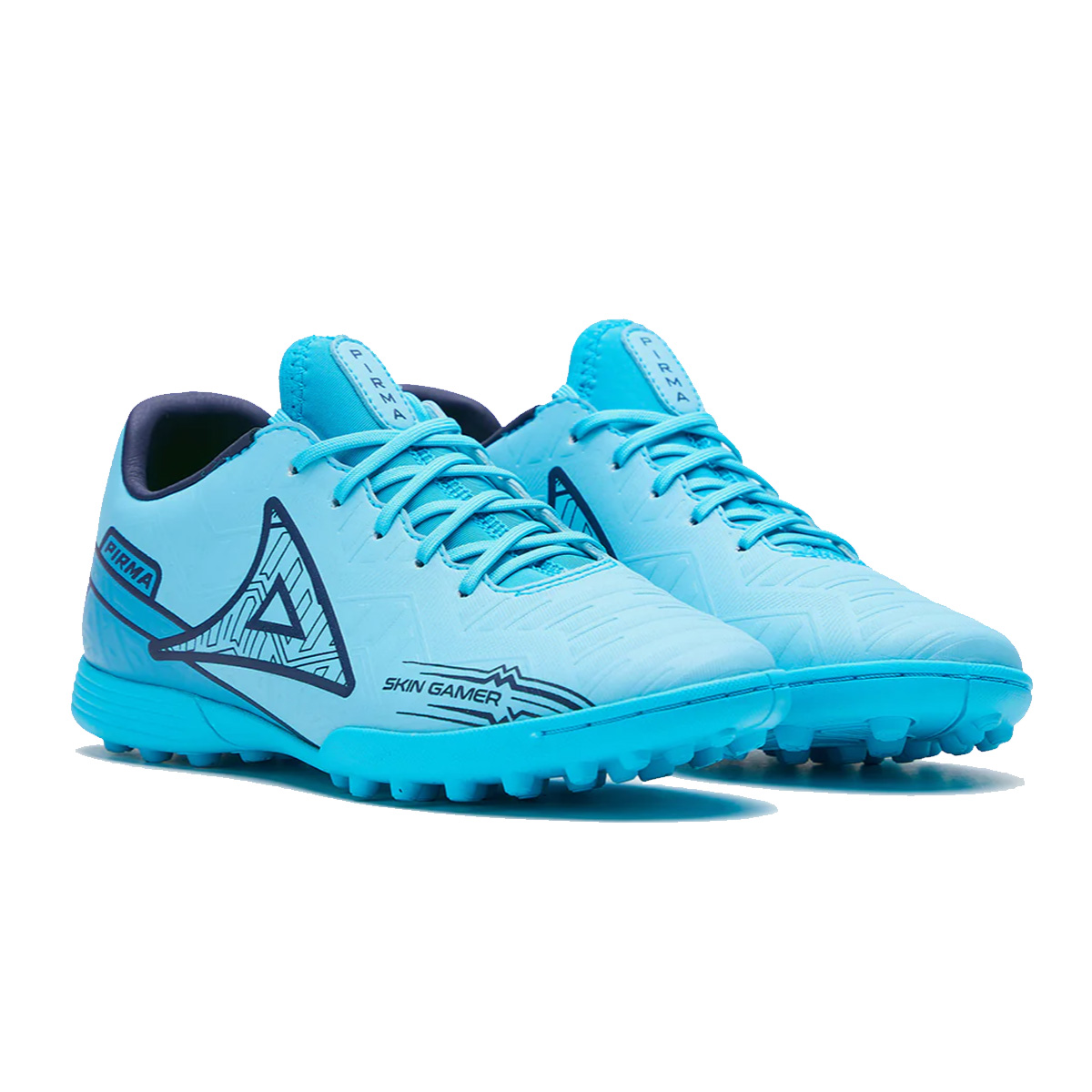 Tenis Tachones Pirma 3047 Futbol Rápido Azules Unisex