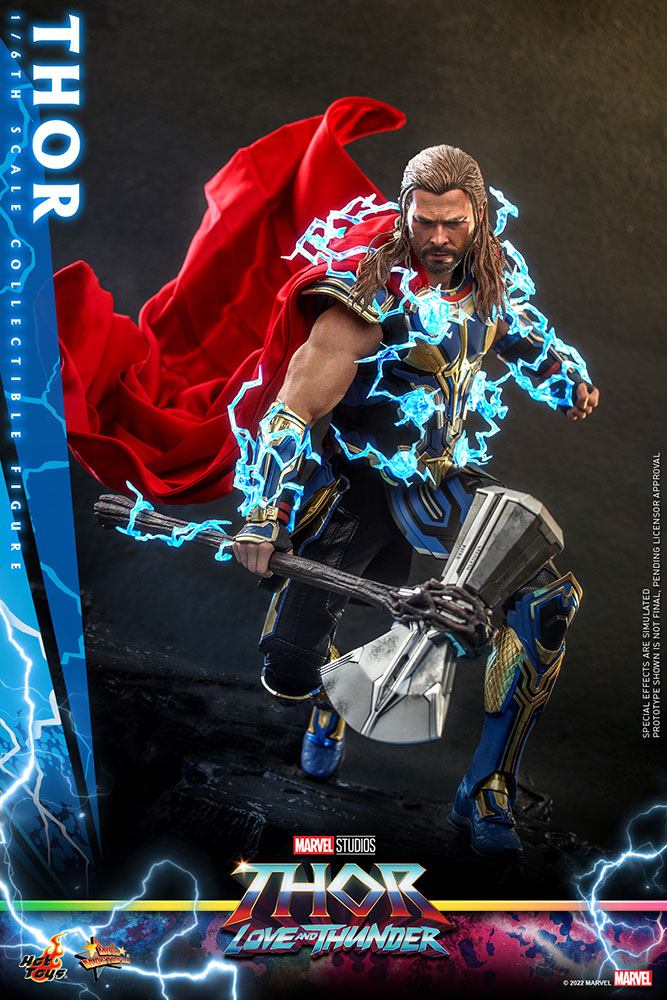Figura Hot Toys Escala 1:6 Marvel Studios Thor Love And Thunder: Thor