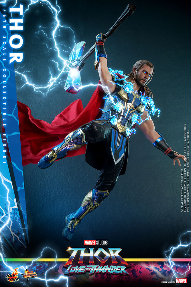 Figura Hot Toys Escala 1:6 Marvel Studios Thor Love And Thunder: Thor