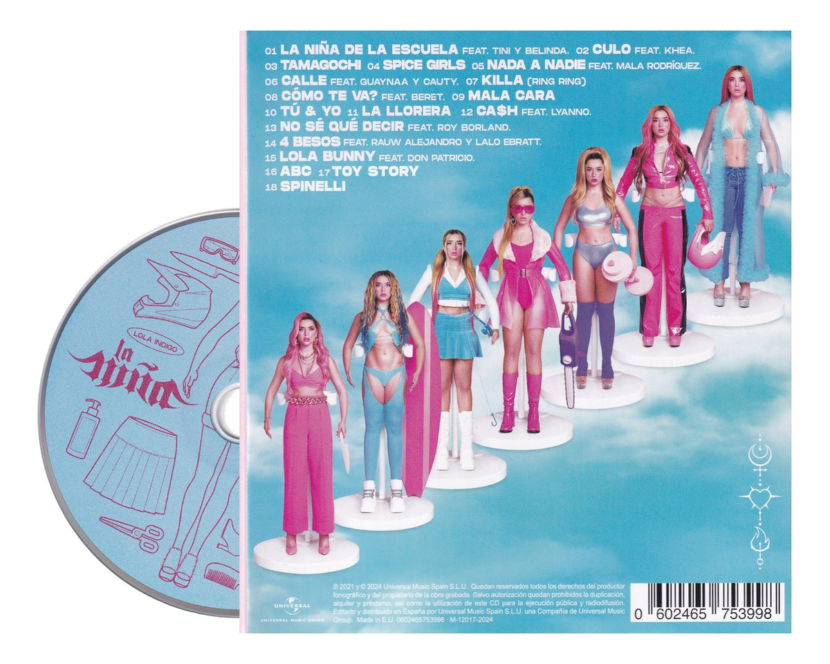 Lola Indigo La Niña Digipack Cd