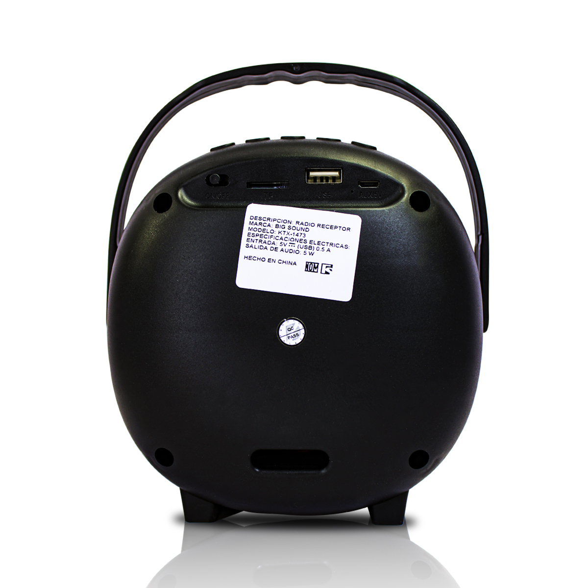 Bocia Buytiti 4 Pulgadas Radio Reseptor Bluetooth Ktx-1473