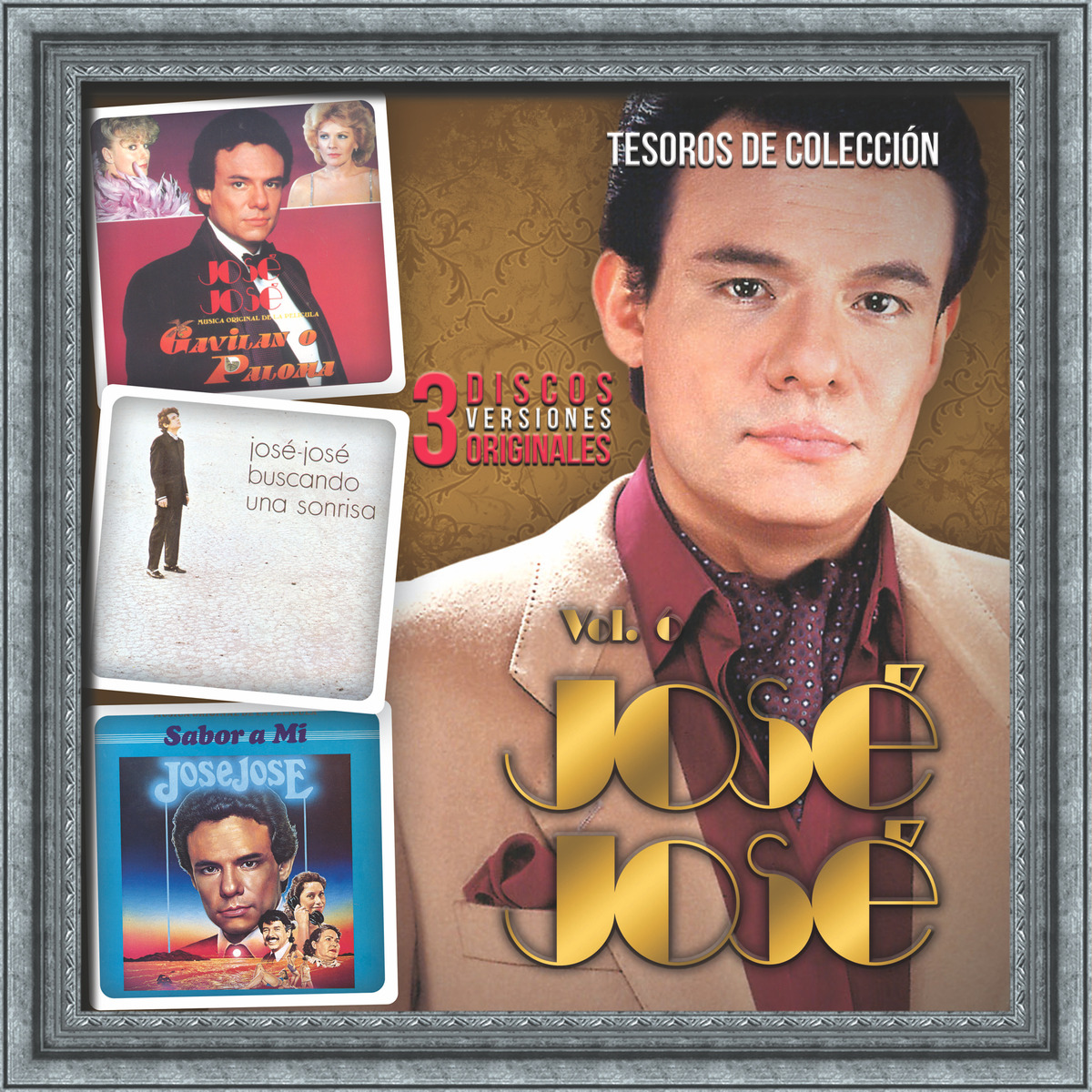 Jose Jose Tesoros De Coleccion Volumen 6 Box 3 Discos Cd