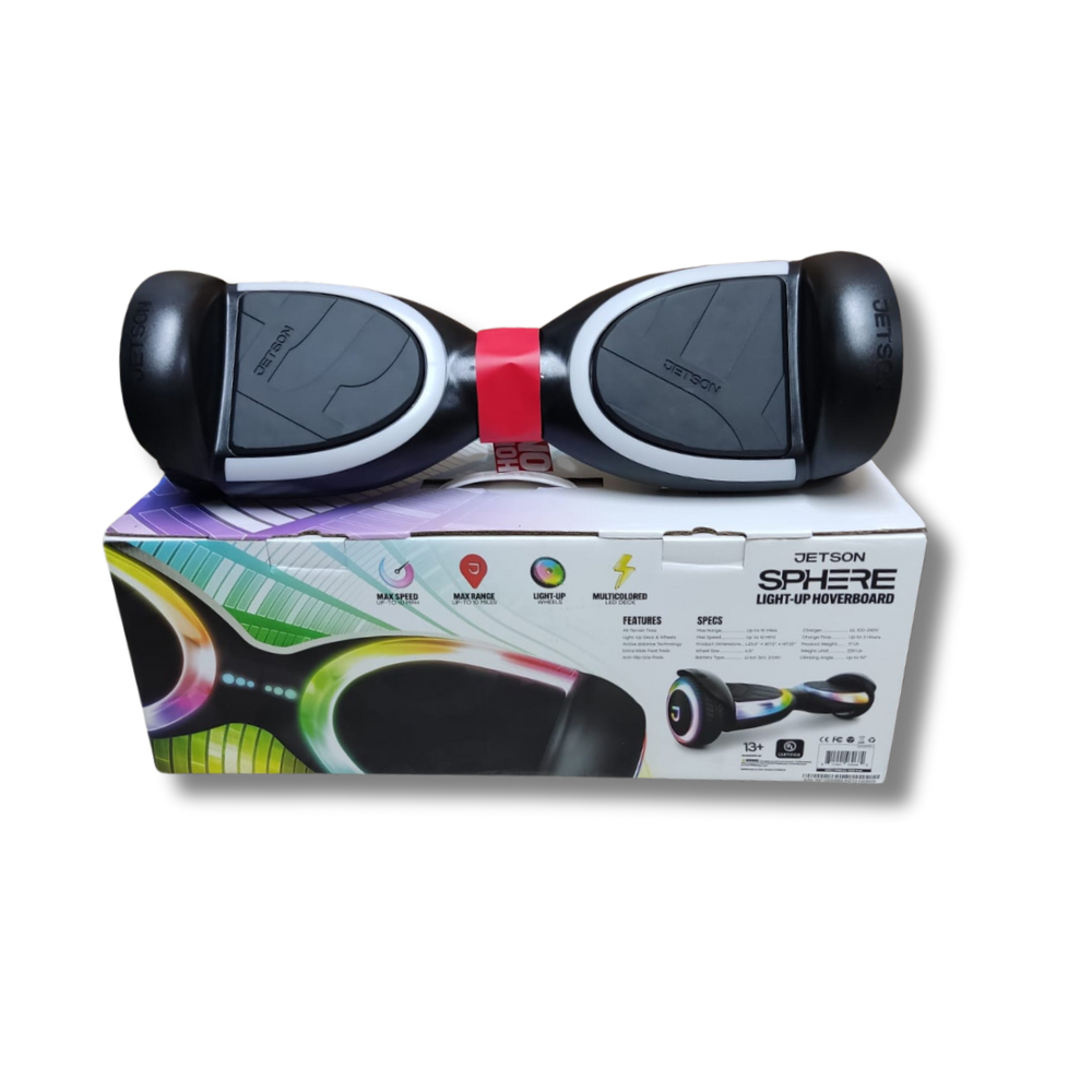 PATINETA ELECTRICA JETSON SPHERE LIGHT UP HOVERBOARD
