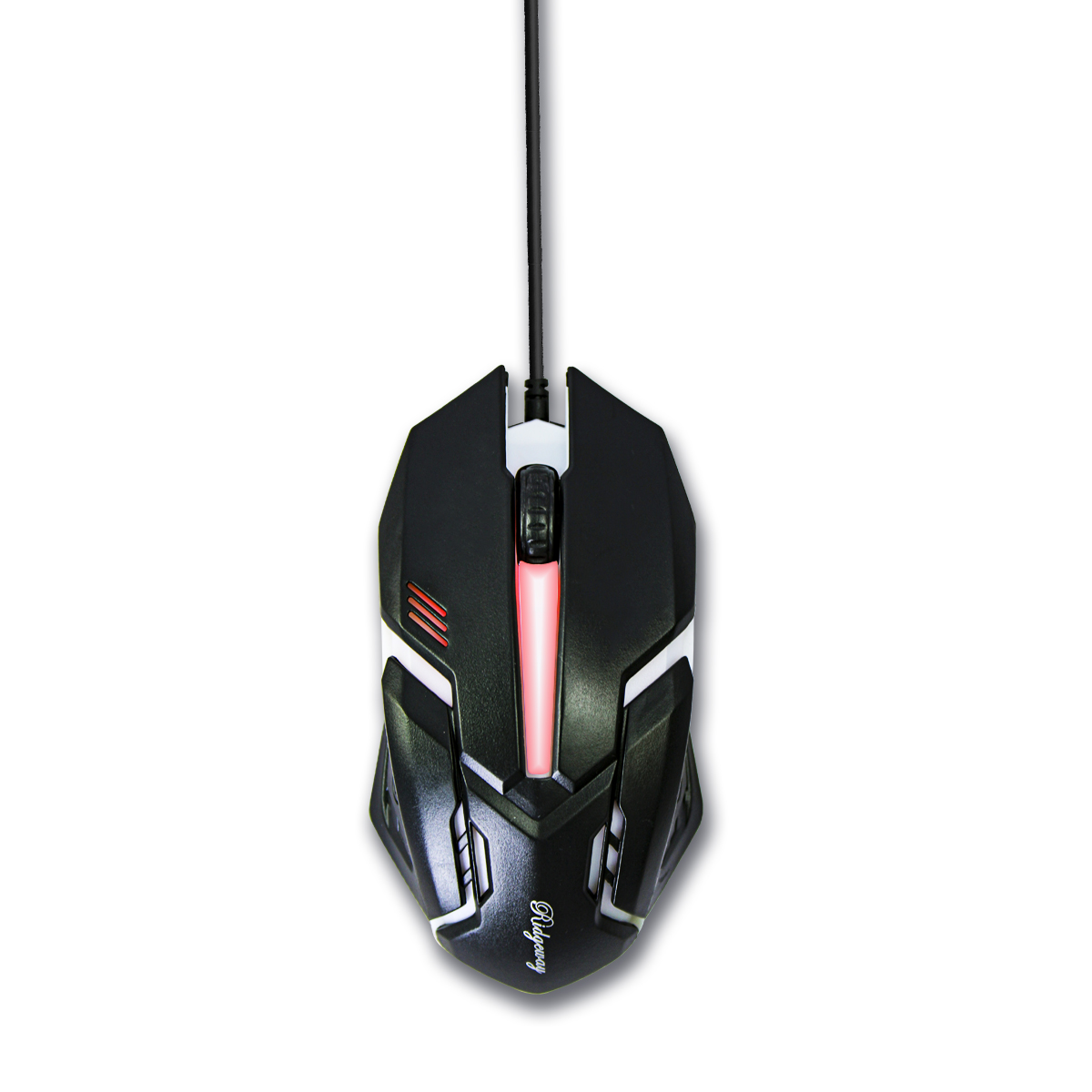  Ratón Alambrico Negro De Computadora Ridgeway Con Dpi Ajustable