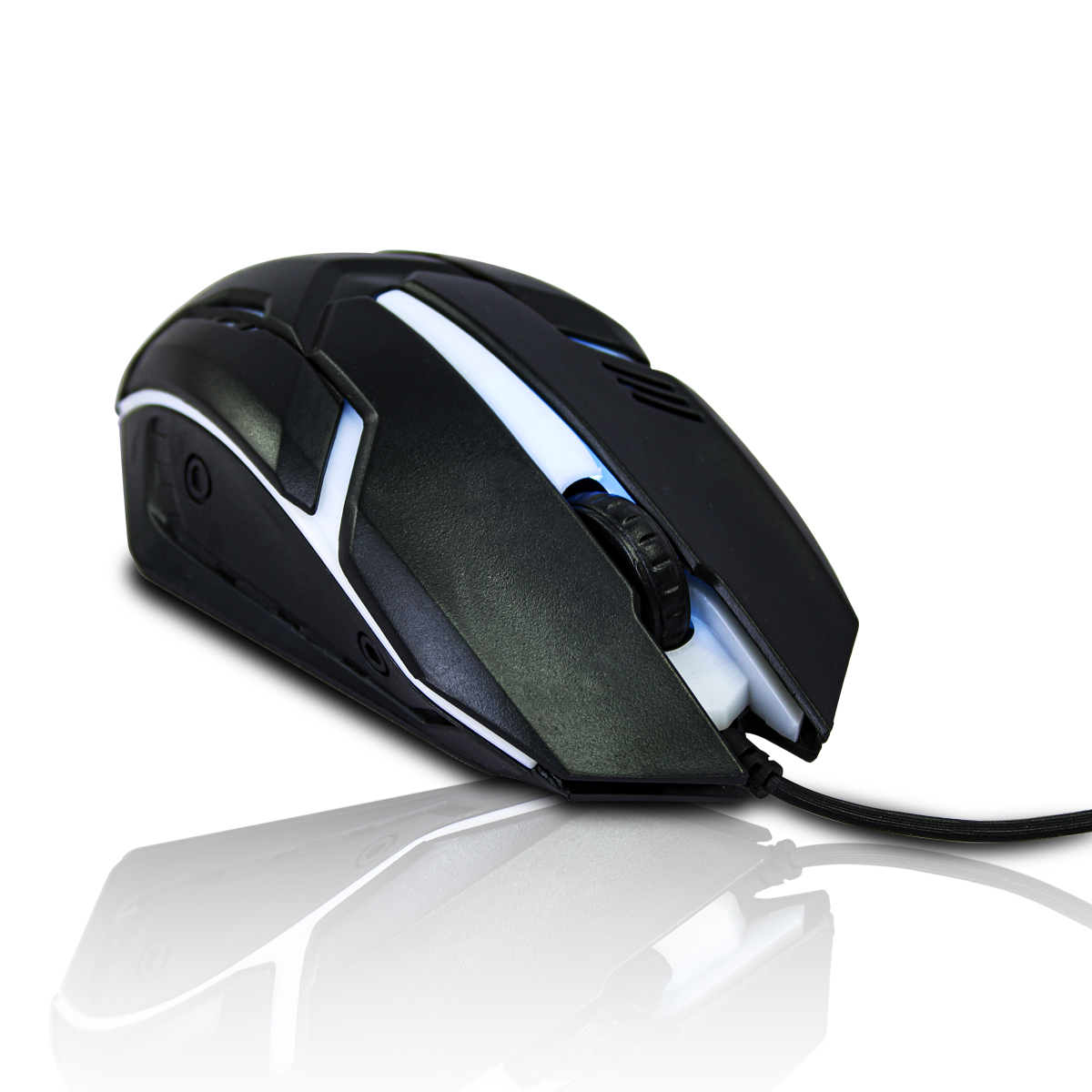  Ratón Alambrico Negro De Computadora Ridgeway Con Dpi Ajustable
