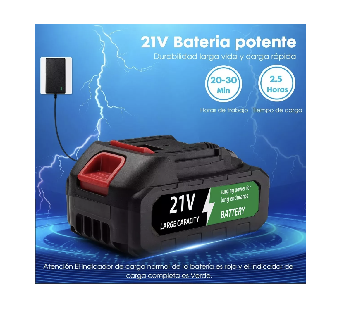 Hidrolavadora Inalámbrica Electrica Pistola Lavado Portatil T
