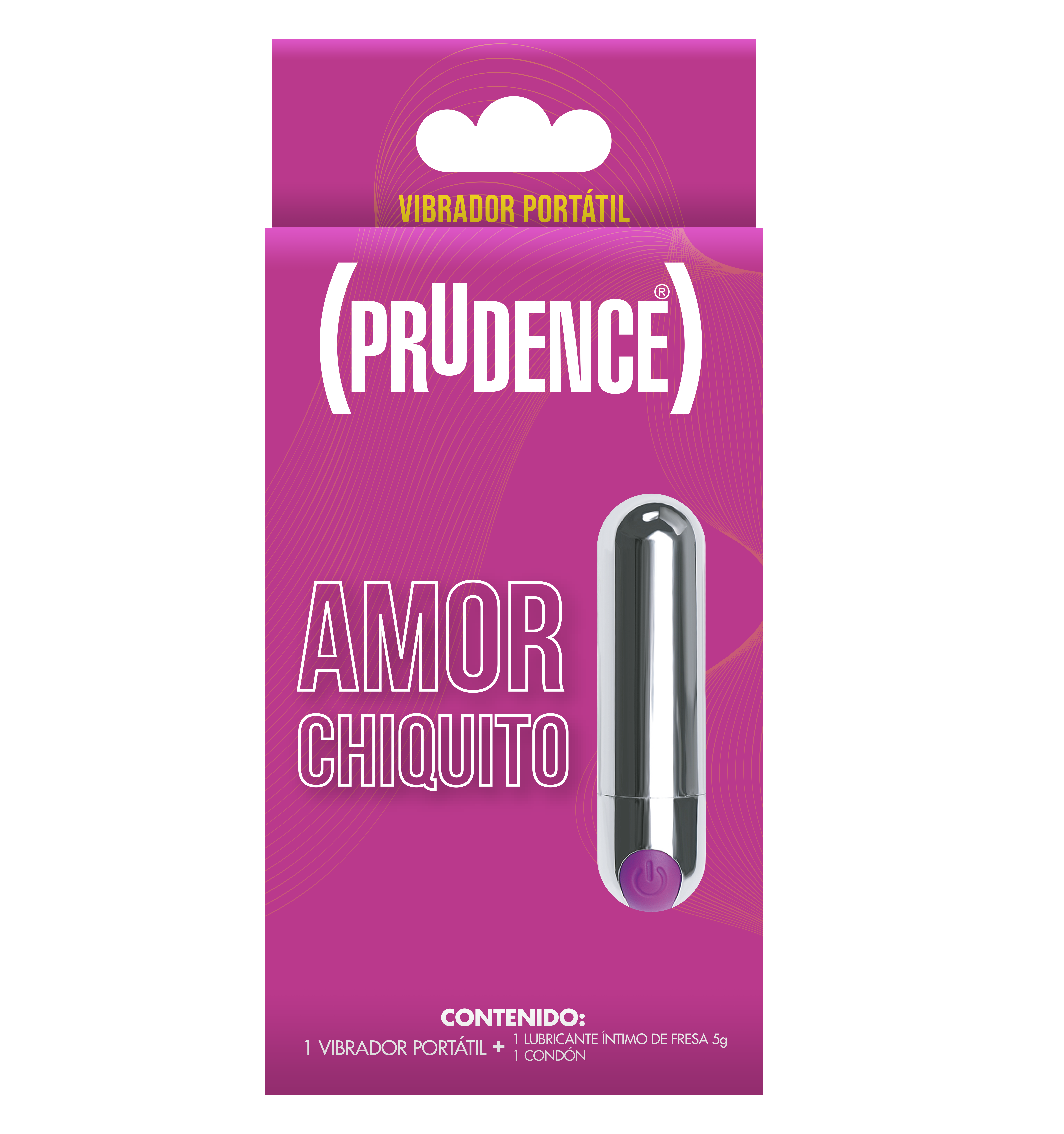 Vibrador Portátil Recargable Via Usb Prudence Amor Chiquito