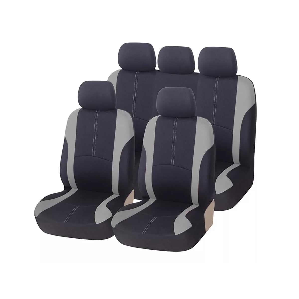 Set Funda Universal Cubre Asiento Automóvil 10 Pcs Fundas