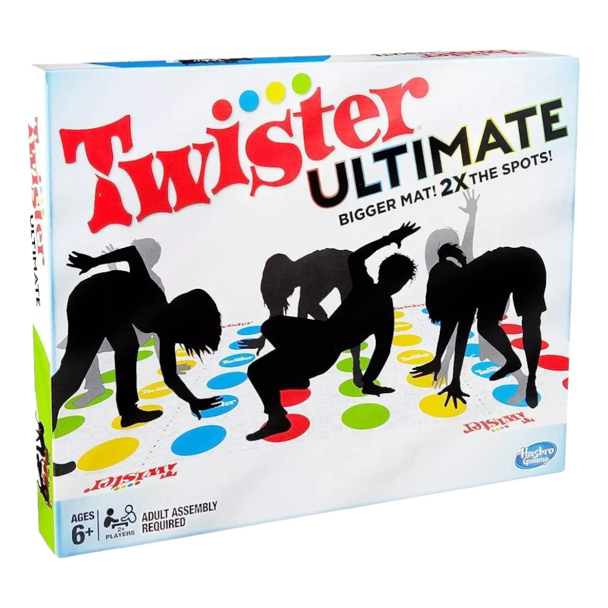 Hasbro Gaming Twister Ultimate: Alfombrilla Más Grande, 2x