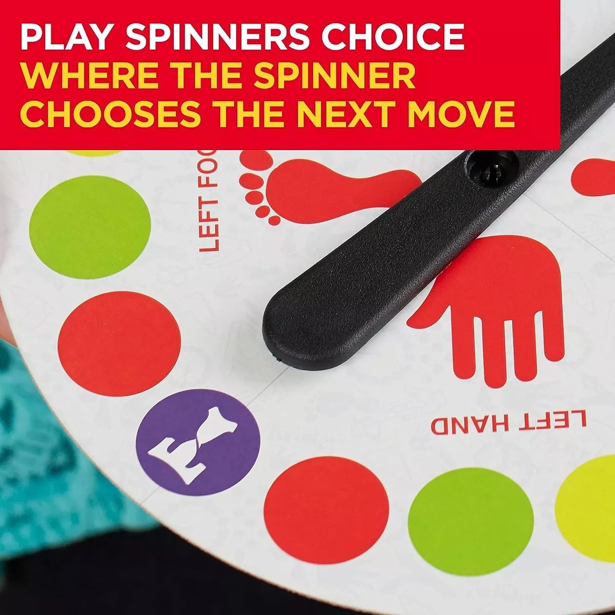 Hasbro Gaming Twister Ultimate: Alfombrilla Más Grande, 2x