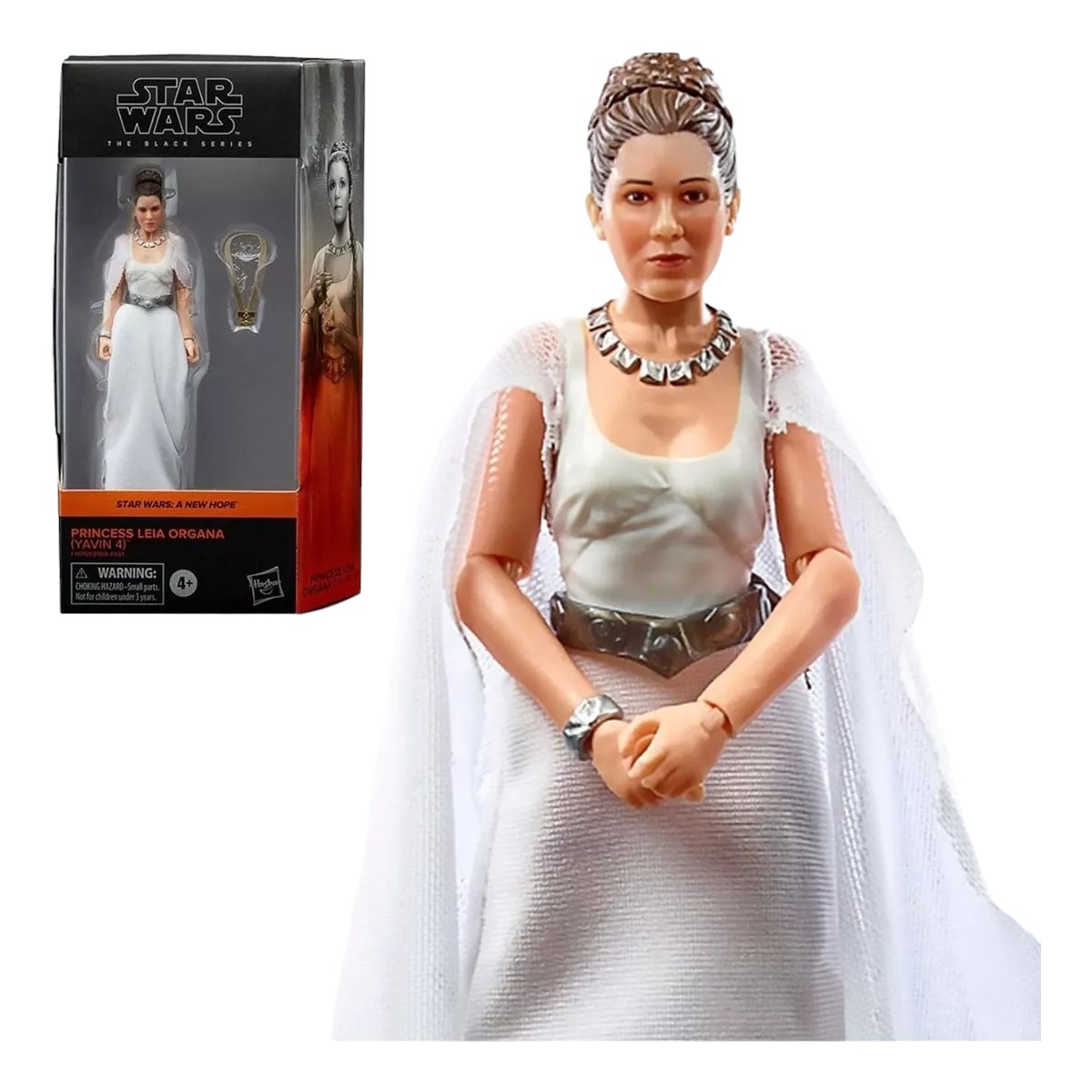 Figura De Acción Star Wars The Black Series Princesa Leia +3