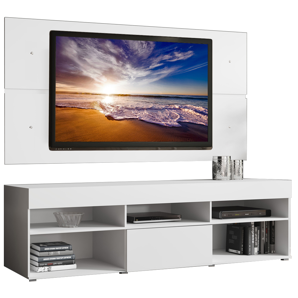 Mueble Mesa Para Tv Rack Miami Madesa Hasta 65'' BB