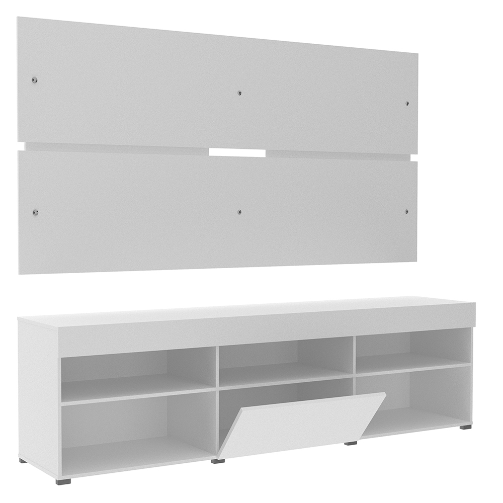 Mueble Mesa Para Tv Rack Miami Madesa Hasta 65'' BB