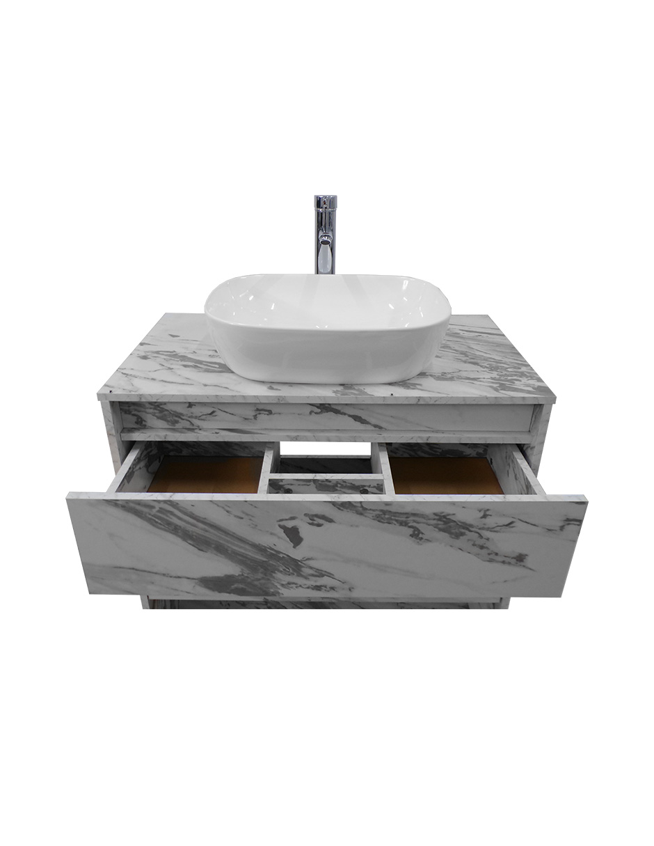 Gabinete De Baño Con Llave Y Lavabo Minimalista ROY