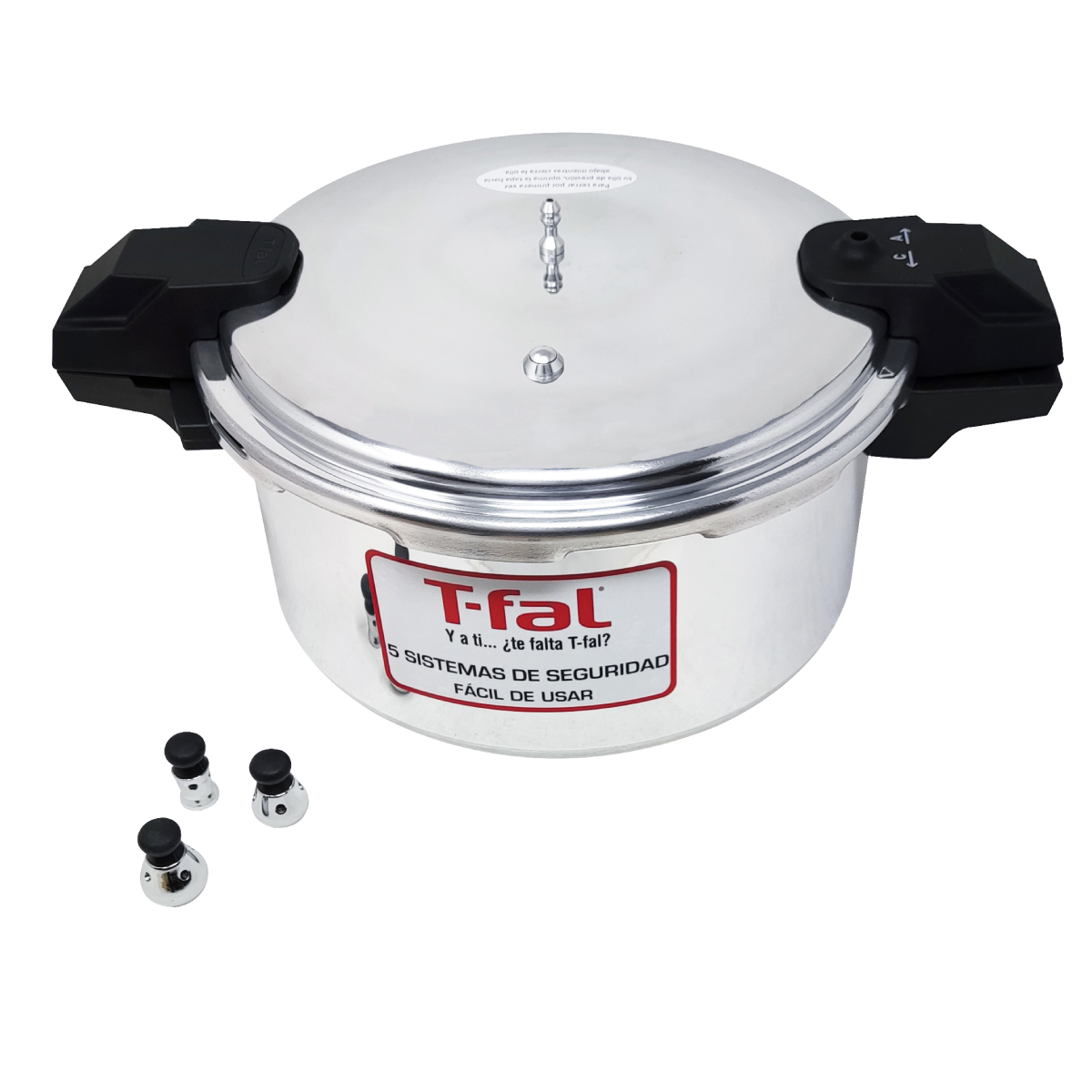 Olla De Presión Express 12 Qt (11 l) Aluminio T-fal Yl307la7