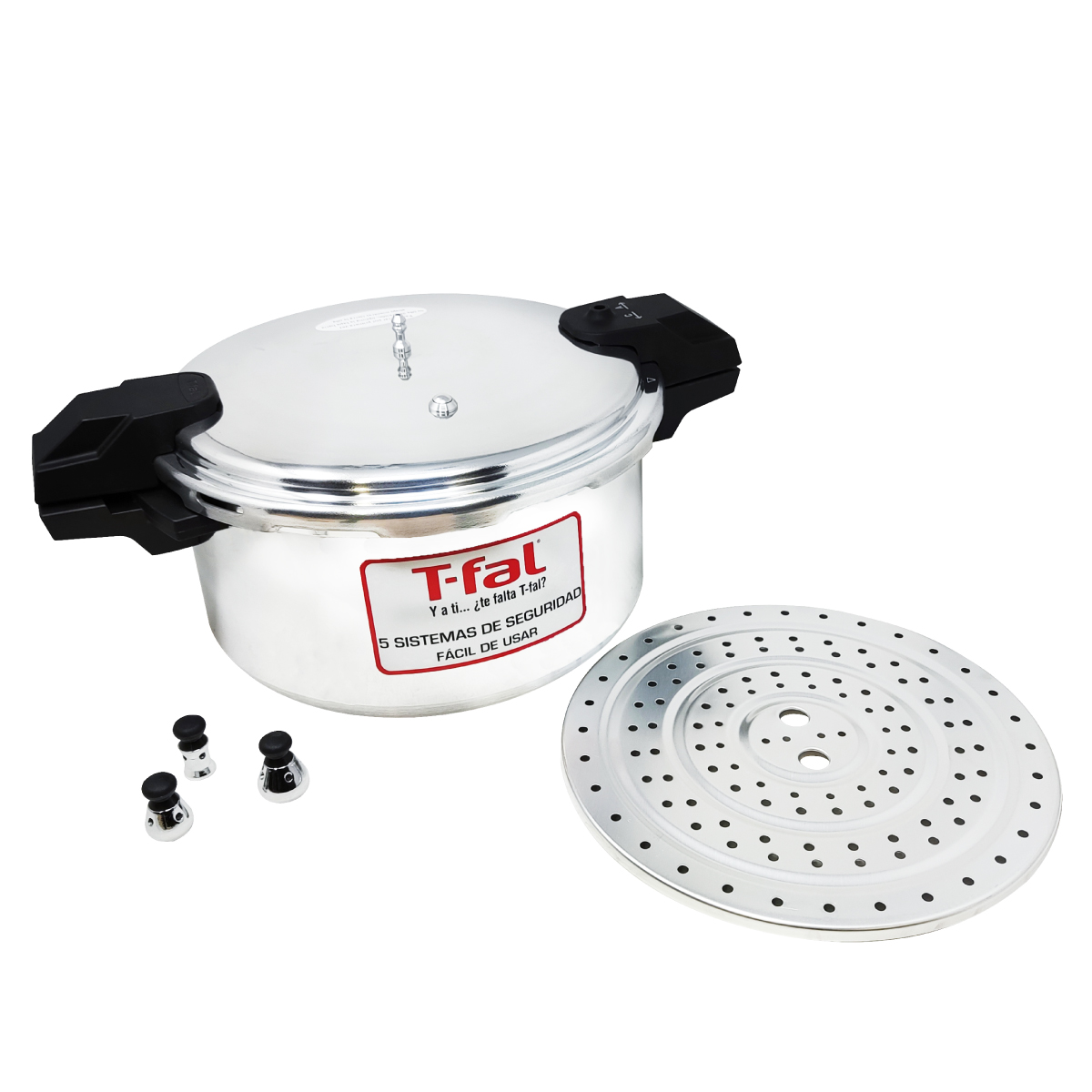 Olla De Presión Express 12 Qt (11 l) Aluminio T-fal Yl307la7