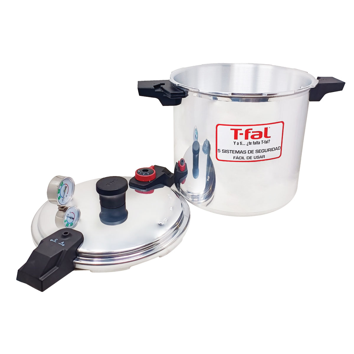 Olla De Presión Express 22 Qt (20.8 l) Aluminio T-fal P3105231
