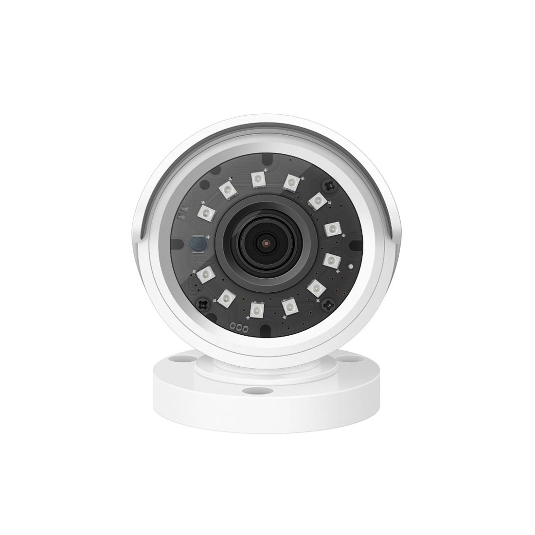 STEREN Sistema de Seguridad CCTV con DVR pentahíbrido de 12 canales, 4 cámaras, Disco Duro y monitoreo por Internet DM 