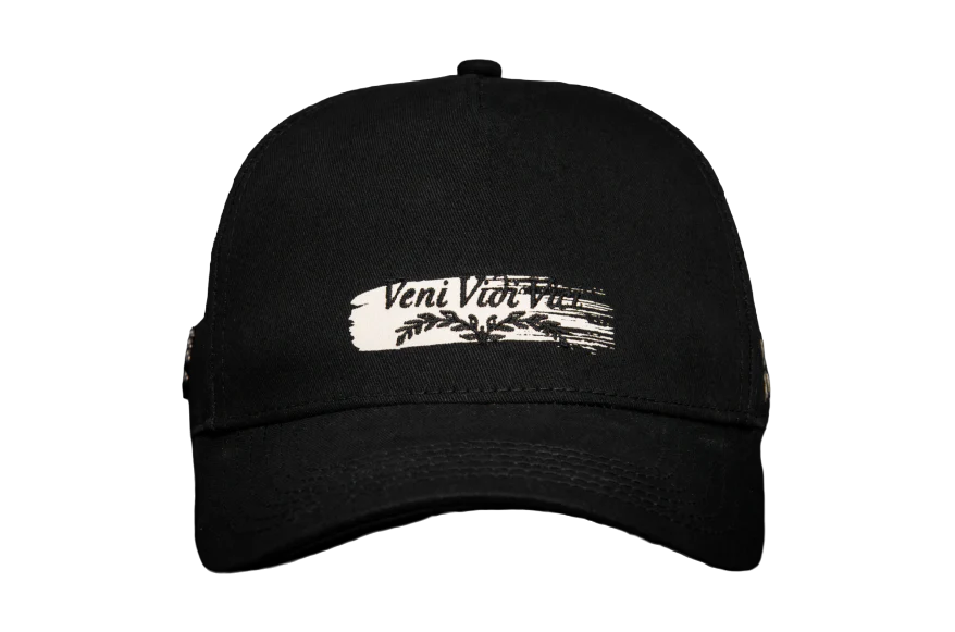 Gorra Cash Only QUICK WIN VENI, VIDI, VICI IN BLACK BASEBAL