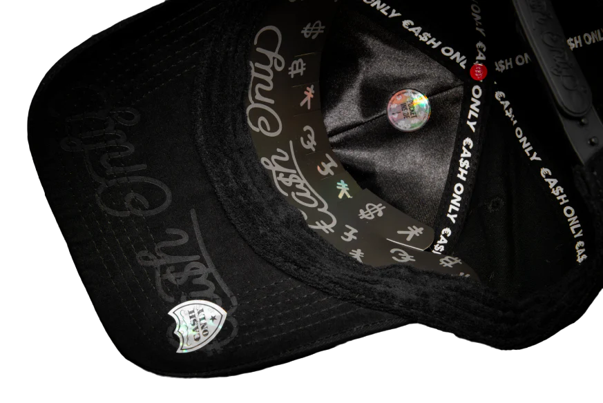Gorra Cash Only QUICK WIN VENI, VIDI, VICI IN BLACK BASEBAL