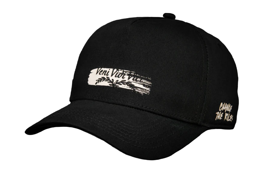 Gorra Cash Only QUICK WIN VENI, VIDI, VICI IN BLACK BASEBAL