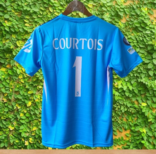 Nuevo! Jersey Real Madrid 2024/2025 Portero Azul Courtois 1 Talla M