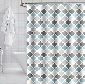A Sebami Cortina Baño, Cortinas de Ducha/Bañera 180X180 CM, Impermeable